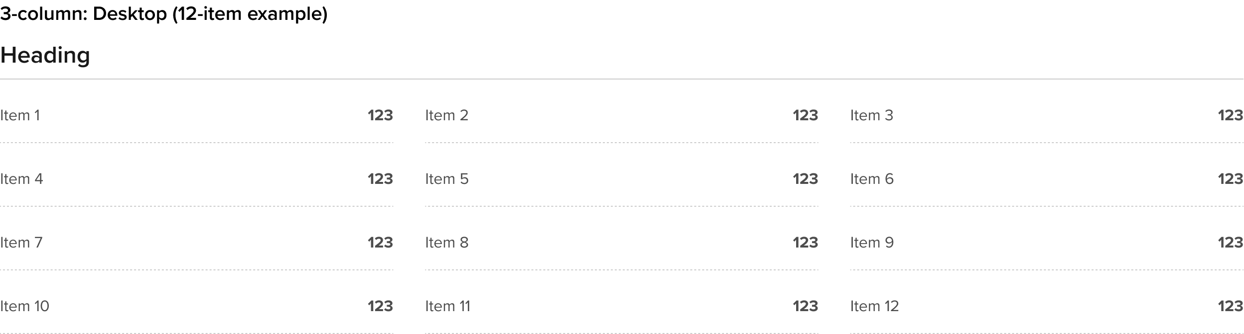 3-column: Desktop (12-item example)